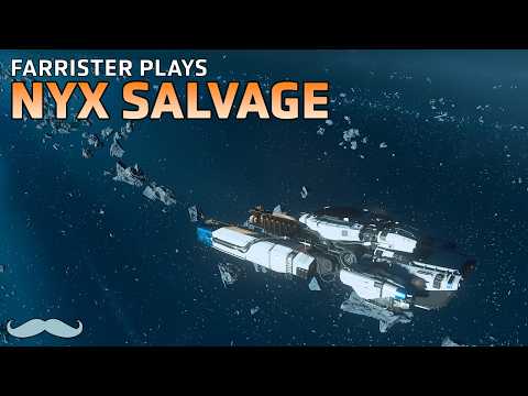Panel Salvage in Nyx’s Glaciem Ring | Star Citizen 4.4 4K Gameplay