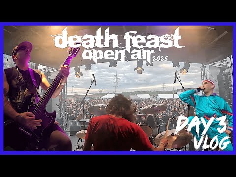 DEATHFEAST OPEN AIR 2025 (TAG 3/3) | VLOG