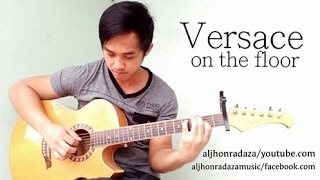 +Tutorial Versace on the floor - Bruno Mars(Guitar Fingerstyle Cover)