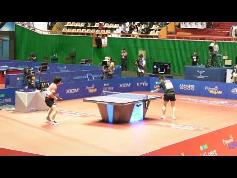 Fan zhendong(china) VS Kishikawa Seiya(japan) 2013 Busan Asian Cup MT Semi Final