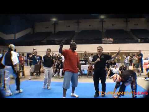 Team Velocity vs Team Straight Up Mens Team Fighting Round 3 at Gator Nationals 2011