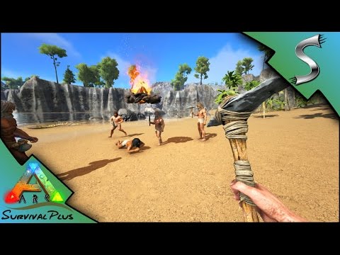 STARTING OUT! SO MUCH NEW STUFF! - Ark: Survival Plus [Gameplay E1]