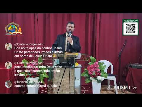 Culto Evangelistico na Congregação de Boqueirão em São Benedito do Sul PE