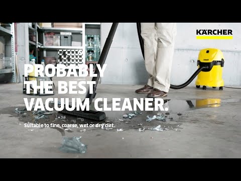 Kärcher Akumuliatorinis dulkių siurblys Kärcher WD 3 Battery Set 36V, pilnas komplektas video