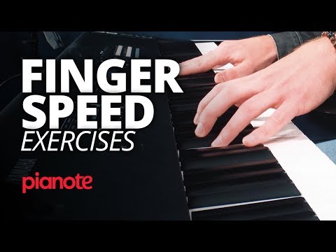 Piano Finger Speed Exercises