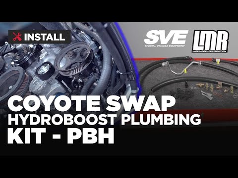 SVE Mustang Coyote Swap Hydroboost Kit For PBH (79-04)