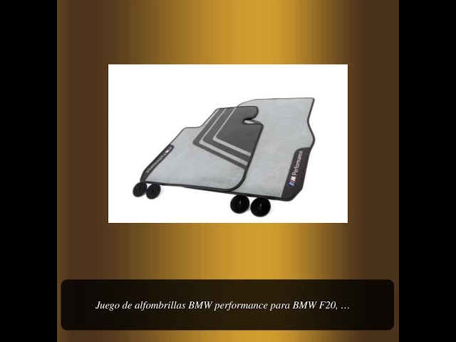 Vídeo relacionado con MTM SP-274 Alfombrillas a Medida en Velour para BMW Serie 1 (F20/F21) (tambien X-Drive) 10.2011-06.2019