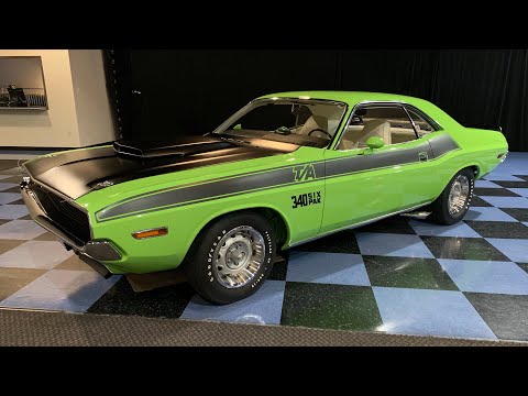 1970 Dodge Challenger T/A In Sublime Green