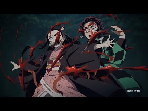 Tanjiro VS Rui Edit Fight [English Dubbed] AMV