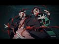 Tanjiro VS Rui Edit Fight English Dubbed AMV