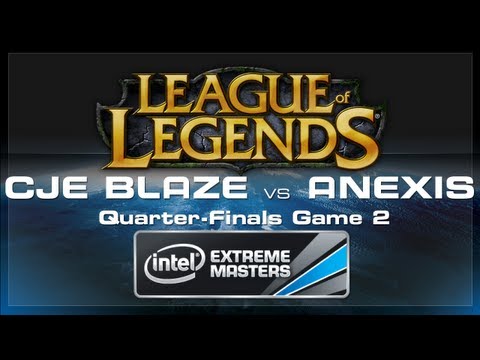 CJ Entus Blaze vs Anexis Game 2 - LoL (Playoffs) - IEM World Championship 2013