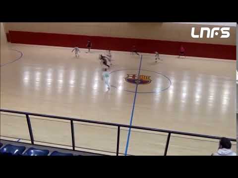 Gol Daniel (3-1) Barça B Lassa - Cordoba CF Futsal. J20, 2Div. LNFS