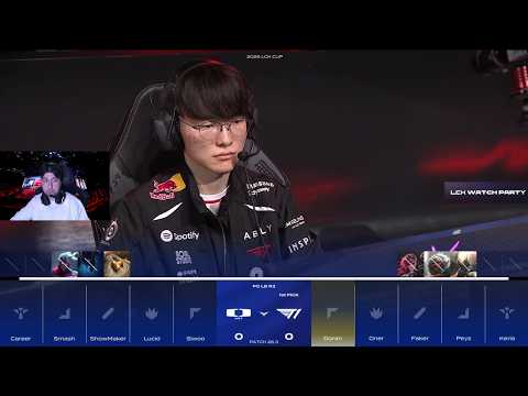 FAKER VS SHOWMAKER ΣΤΟ ΜΕΓΑΛΟ ΝΤΕΡΜΠΙ | T1 VS DK | LCK CUP 2026