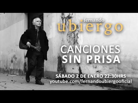 Canciones Sin Prisa -  Fernando Ubiergo