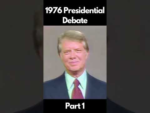 1976 #uspresidentialdebate #jimmycarter #Geraldford #1976presidentialdebate #onesmallstephistory #pr