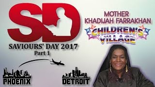 Saviours' Day 2017 Part 1 | Mother Khadijah Children's Village | Mahdi Theater video