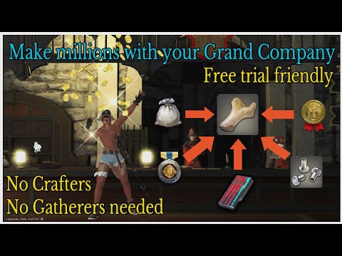 How to make millions of gil from your grand company