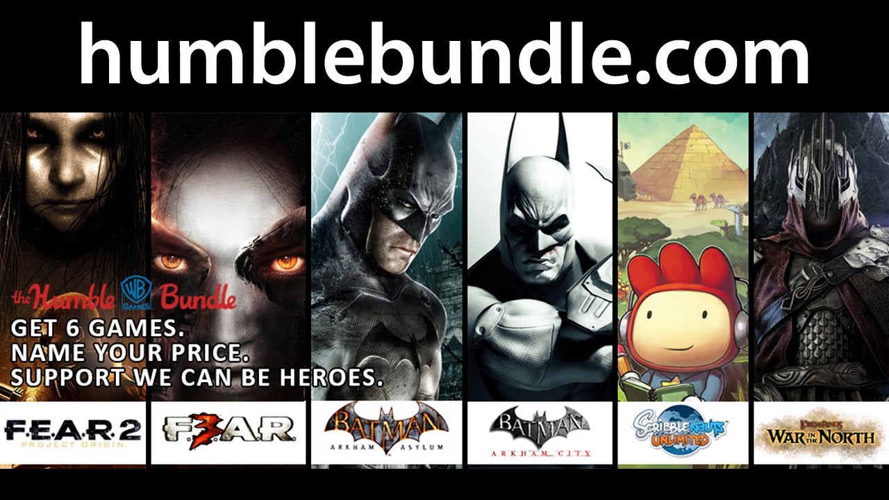 Humble WB Games Bundle - YouTube