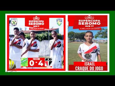 COPA SEROMO 2023 FLORESTA 0X4 FERROVIÁRIO SUB 17