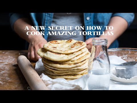 How to Make Vegan Flour Tortillas + Korean Inspired Broccoli Tacos Recipe