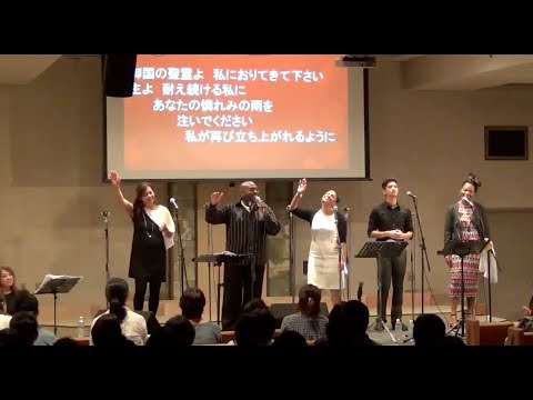 ERIC LIGE singing in Tokyo, Japan (エリック・ライジ)