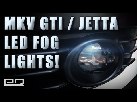 How to install GTI / Jetta LED Fog Lights (Morimoto XB)