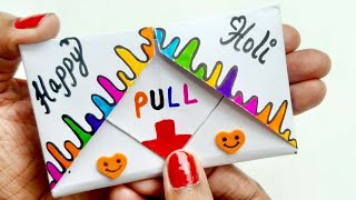 4:28 Now playing DIY-Pull Tab Origami Envelope Card || Letter Folding Origami || Holi card making || Greeting Card - Download this Video in MP3, M4A, WEBM, MP4, 3GP