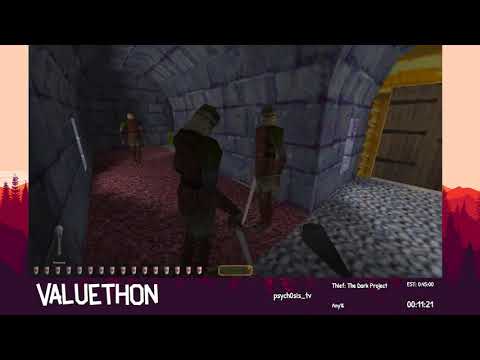 Valuethon 4 - Thief: The Dark Project - Any% by psych0sis_tv