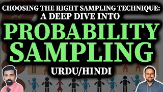 Choosing the Right Sampling Technique: A Deep Dive into Probability Sampling - Urdu/Hindi