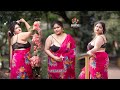 BONG BEAUTY IN OUTDOOR FEAT PUJARTHI SAREE FASHION VLOG ️