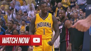 lance stephenson - dwyane wade - miami heat - indiana pacers