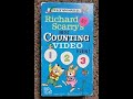 Richard Scarry S Best Counting Video Ever Full 1989 Random House Home Video VHS