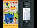 Opening To Oswald Outdoors With Oswald US VHS 2003