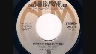 Peter Frampton - Signed, Sealed, Delivered (I&#39;m Yours) (1977)