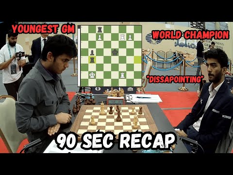 Youngest GM CRUSHES World Champion Gukesh