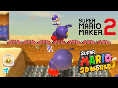 Ant Trooper Hill 4-1 remade! | Super Mario Maker 2 | Gameflix