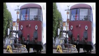 preview picture of video 'Besuch bei der DGEG in Bochum-Dahlhausen / Der Rheingold-Express mit der V 200 (3D version)'