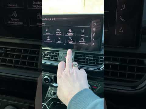 HOW TO CHANGE Audi virtual cockpit #shorts