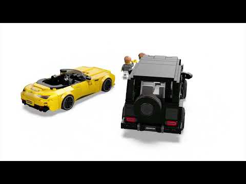Конструктор LEGO Speed Champions Mercedes-AMG G 63 и Mercedes-AMG SL 63 (76924)