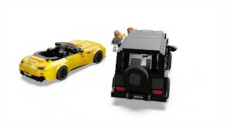 LEGO® Speed Champions 76924 Mercedes-AMG G 63 a Mercedes-AMG SL 63