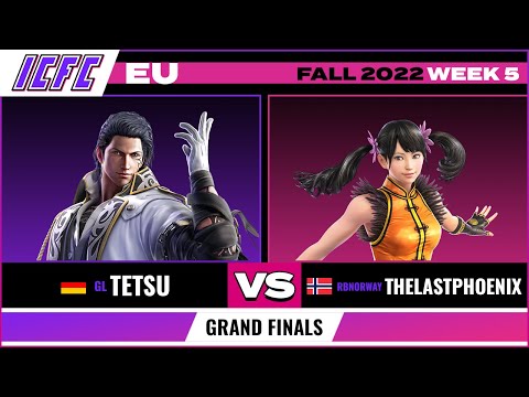 Tetsu (Claudio) vs TheLastPhoenix (Xiaoyu) Grand Finals - ICFC EU Tekken 7 Fall 2022 Week 5