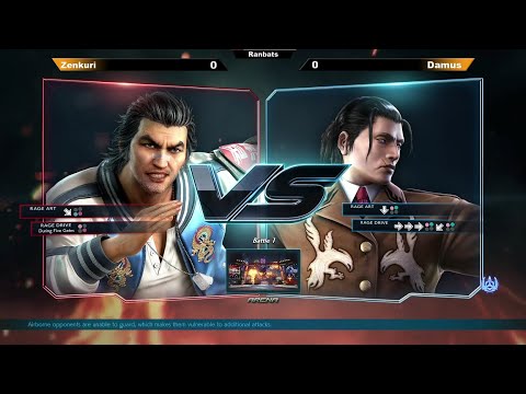 AFAS Tekken 7: Season 7 Vol. 3: Winners Round 2 - Zenkuri (Lei) vs Damus (Dragunov/Leroy)