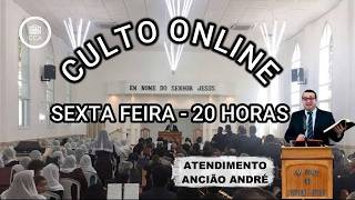 Culto Online | SEXTA - FEIRA I 28 | 08 | 20 H #deus #jesus #ccb #fe