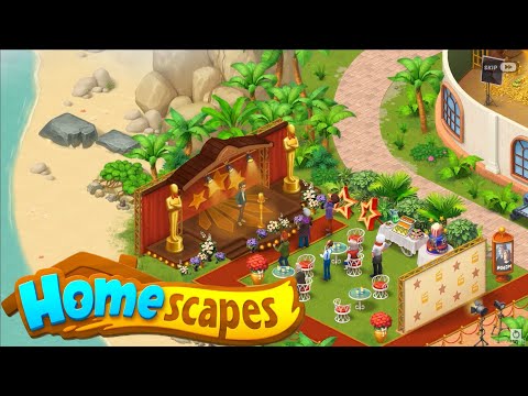 Homescapes - New Story - Island Hotel - Movie Set - Day 6