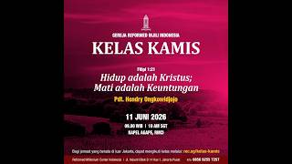 Download lagu Hidup adalah Kristus; Mati adalah Keuntungan (Flp 1:21-25) - Pdt. Hendry Ongkowidjojo mp3