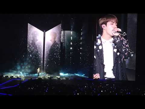 BTS ( Jin ) | Epiphany | Love Yourself World Tour live in Amsterdam | 181013