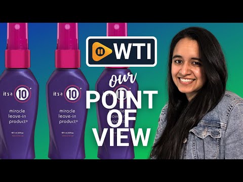 it's a 10 Haircare Miracle Leave-In product - WTI product video review