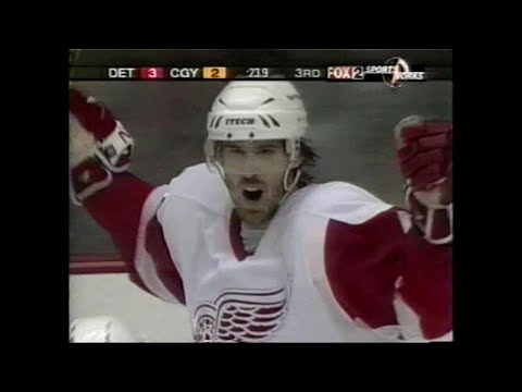 2004 Playoffs: Det @ Cgy - Game 4 Highlights