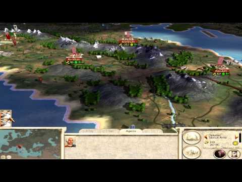 Let's play Rome Total War - Julii campaign (DarthMod 9.0.1) episode 1 part 1