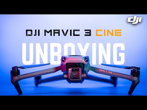DJI MAVIC 3 UNBOXING  - CINE COMBO 2022